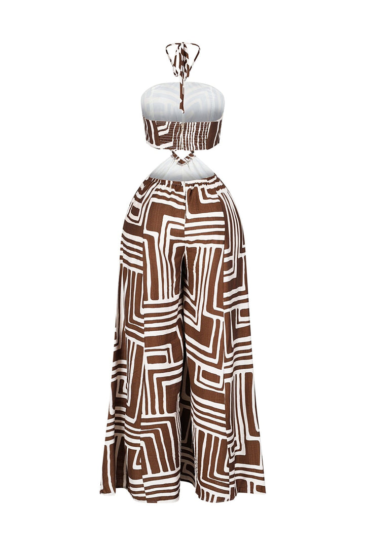 Toledo Halter Cut Out Jumpsuit