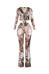 Whimsy Flare Top &amp; Pants SET
