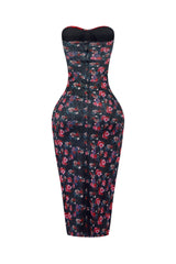 Easy On Me Floral Print Maxi Dress