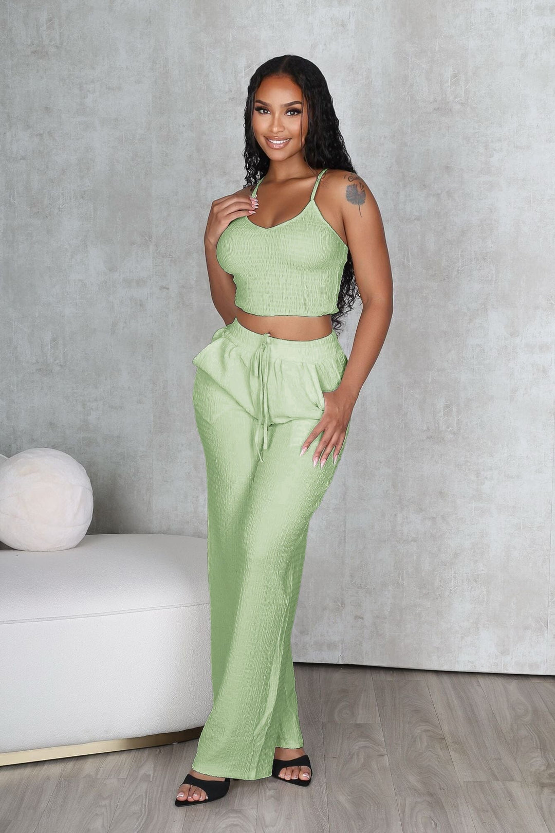 Poppykiss Smock Tank Top &amp; Pants SET