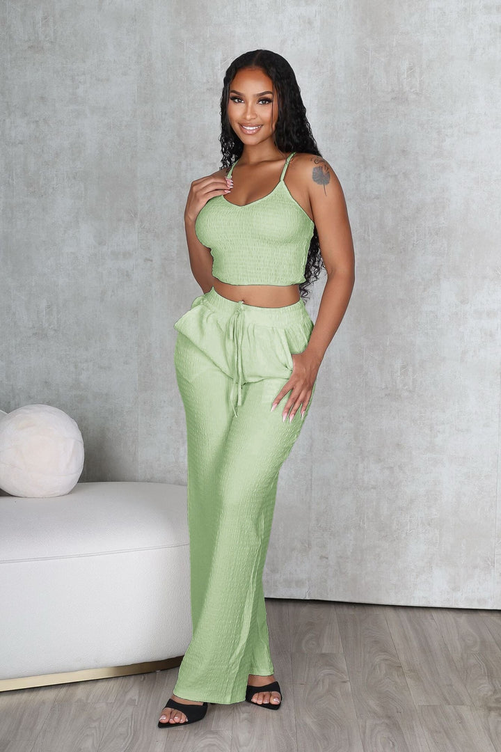 Poppykiss Smock Tank Top &amp; Pants SET