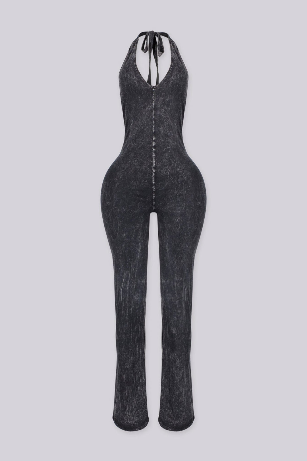 Nariko Halter Mineral Washed Jumpsuit