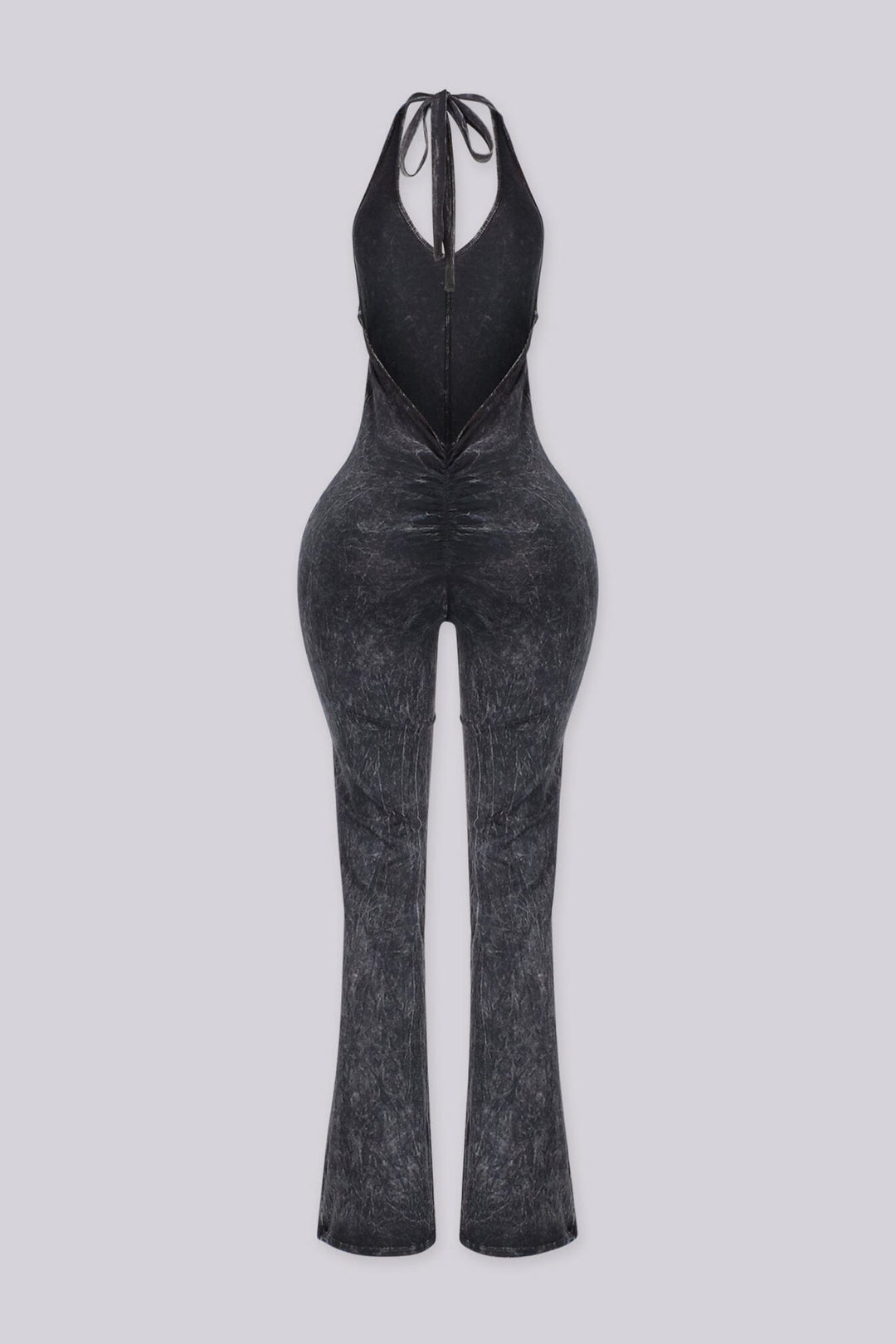 Nariko Halter Mineral Washed Jumpsuit