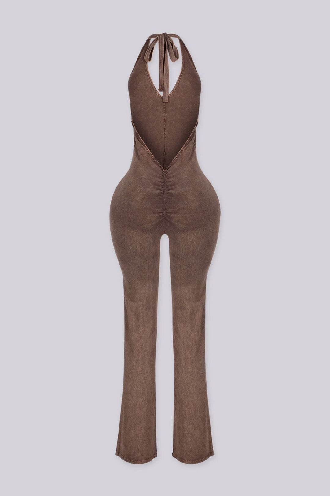 Nariko Halter Mineral Washed Jumpsuit