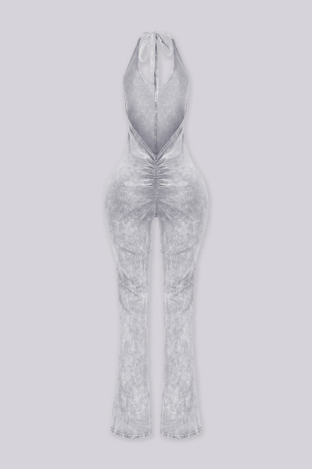 Nariko Halter Mineral Washed Jumpsuit
