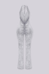 Nariko Halter Mineral Washed Jumpsuit