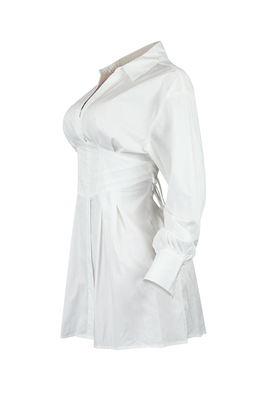Dream About You Poplin Shirt Mini Dress