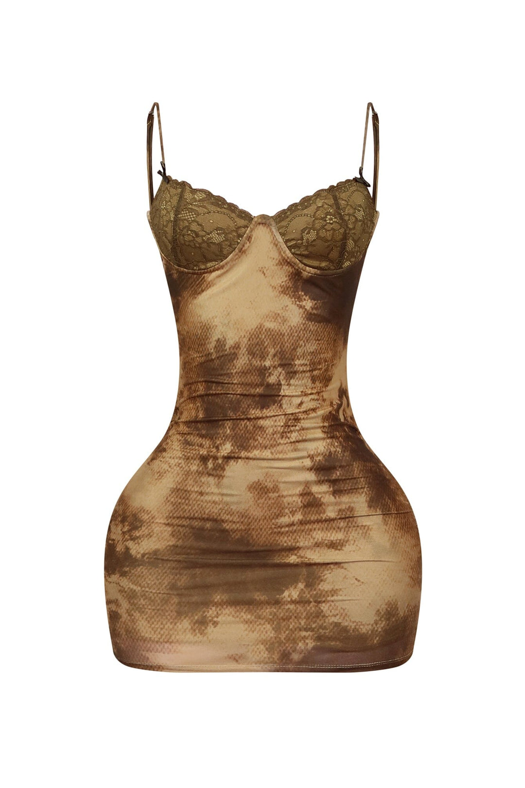 layered mesh mini dress in tan print layered mesh mini dress in tan print Tan Dot Mesh Maxi Dress self-portrait-US