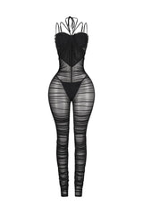 Whisper in Mesh Jumpsuit