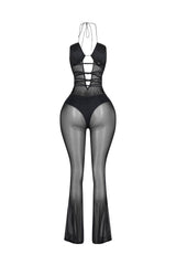 Silence In Mesh Jumpsuit