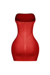 Greer Mesh Beaded Mini Dress