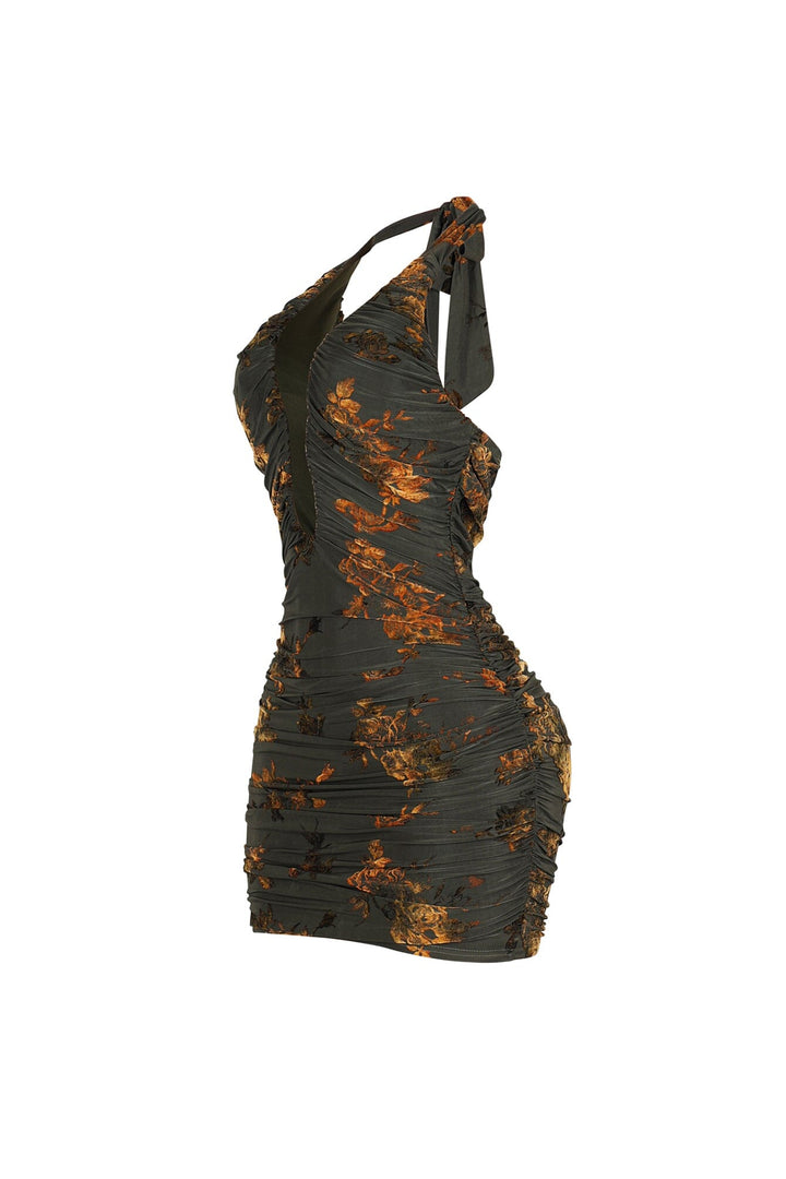 Her Name Velvet Mini Dress