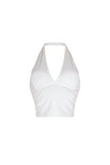 Simple Grace Halter Crop Top