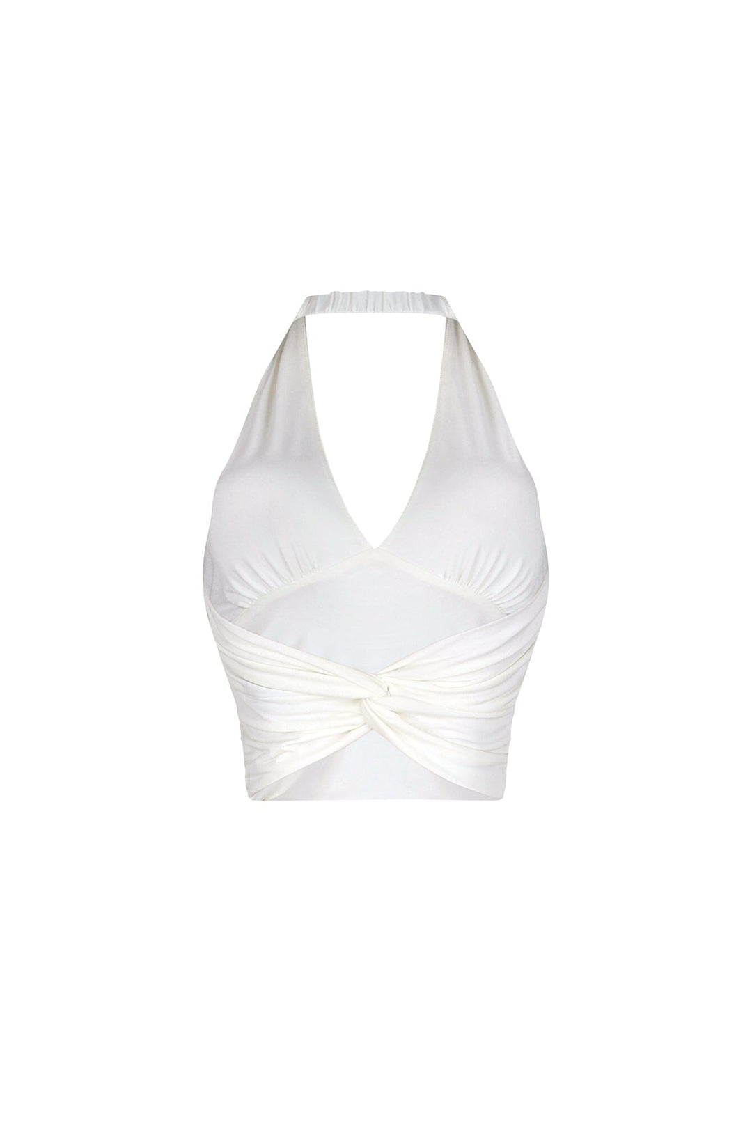 Simple Grace Halter Crop Top