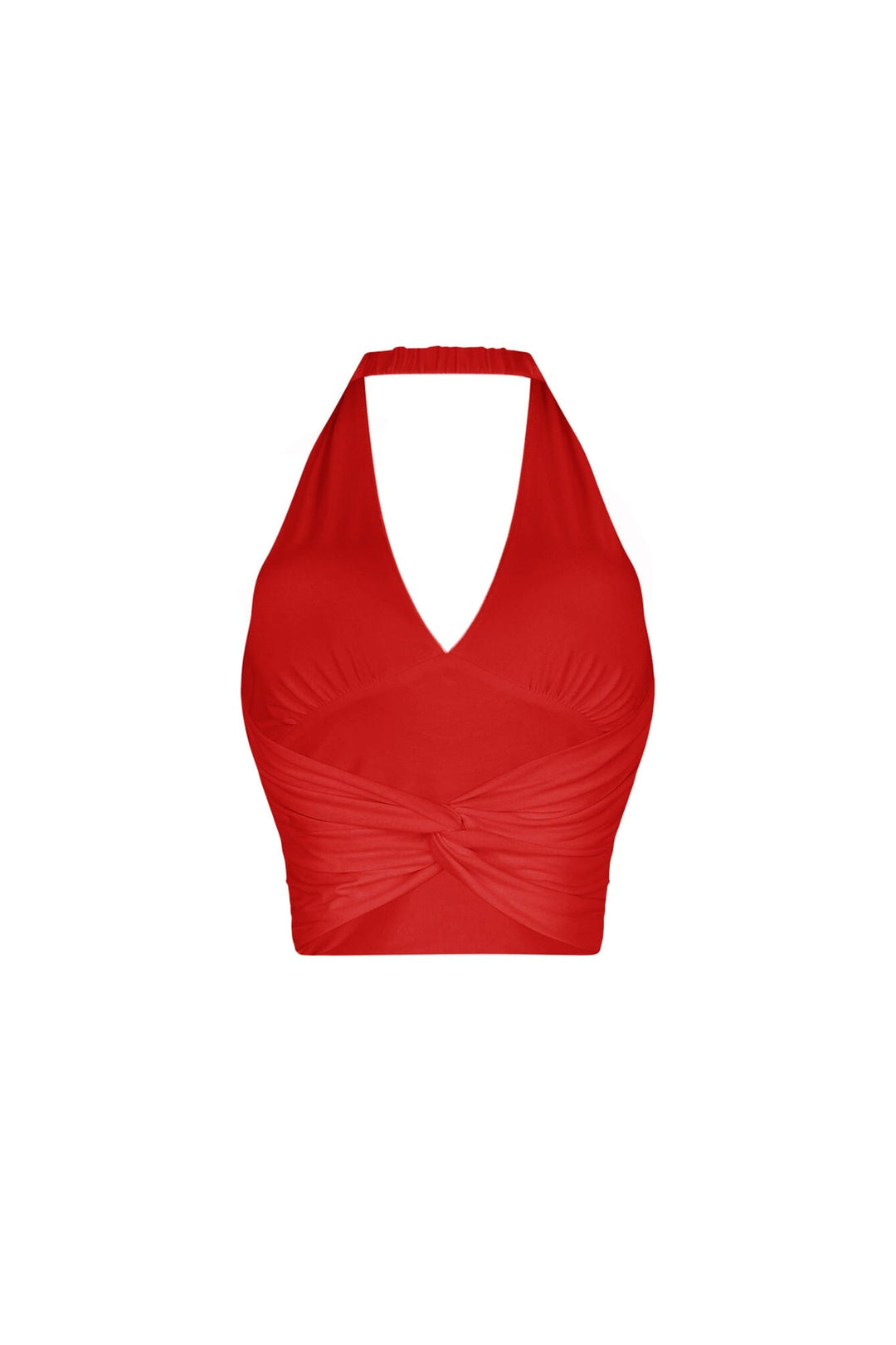 Simple Grace Halter Crop Top