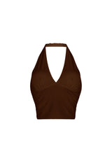 Simple Grace Halter Crop Top