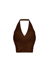 Simple Grace Halter Crop Top