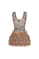 Dance in Glitter Mini Dress