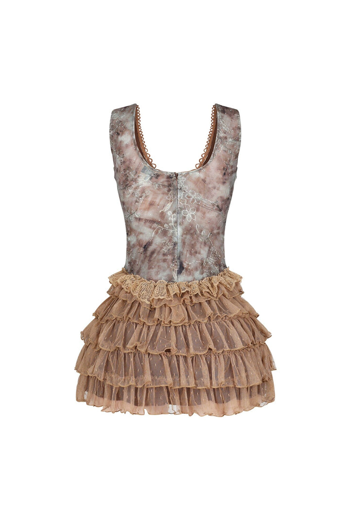 Dance in Glitter Mini Dress