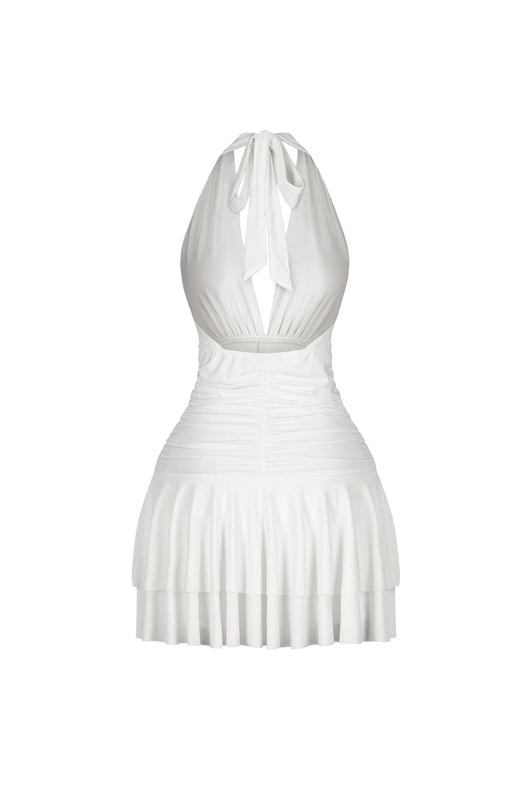 Spinning Cat Flared Mini Dress