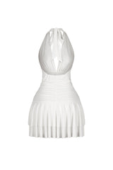 Spinning Cat Flared Mini Dress