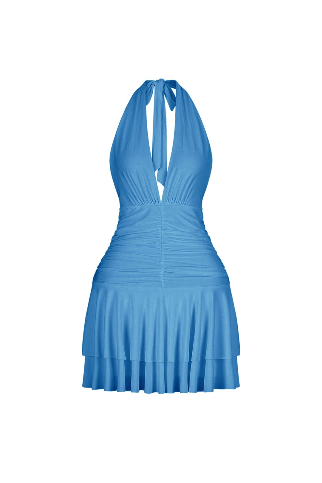 Spinning Cat Flared Mini Dress