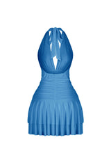 Spinning Cat Flared Mini Dress