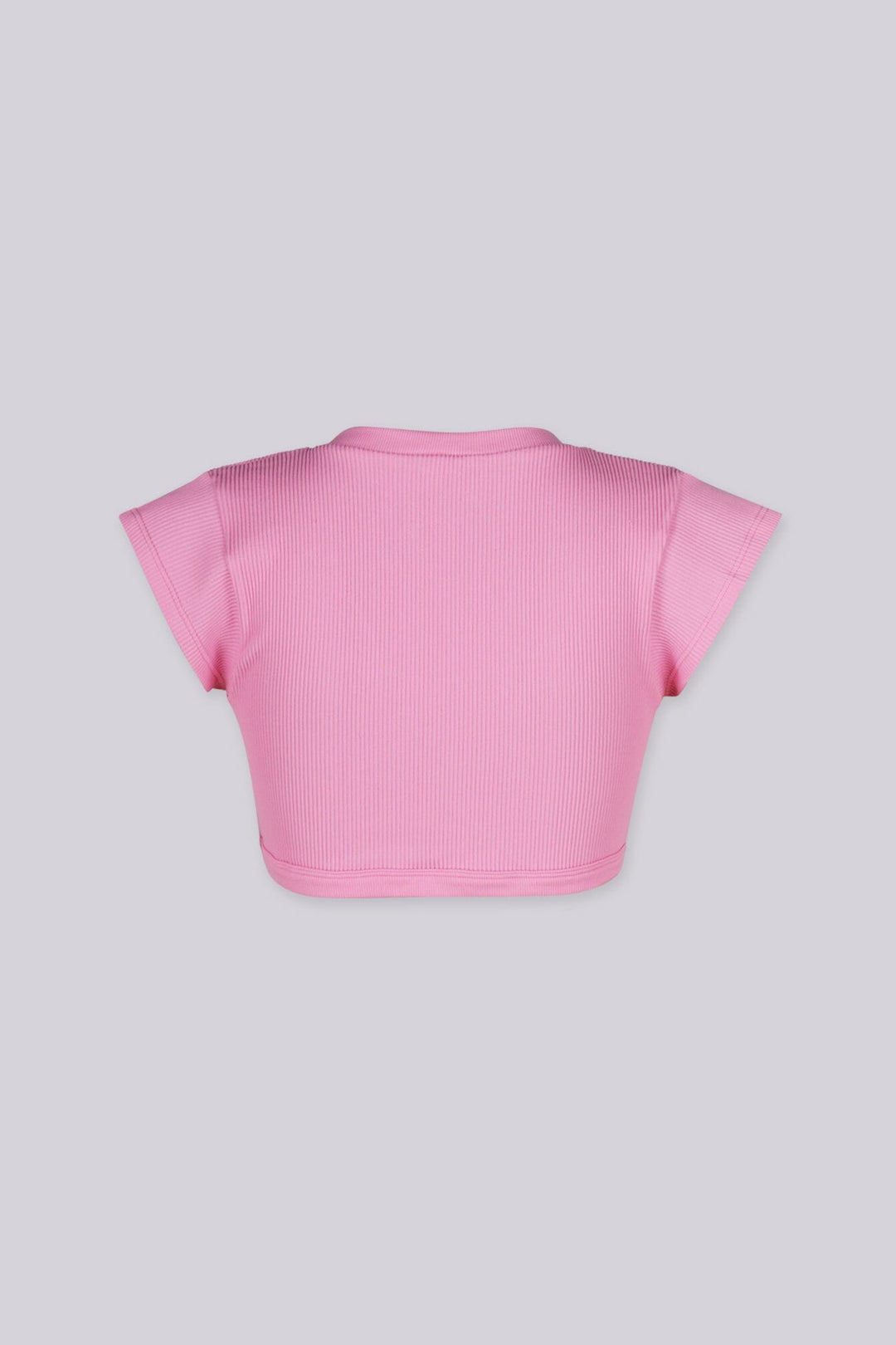 Karina Ribbed Tie Crop Top
