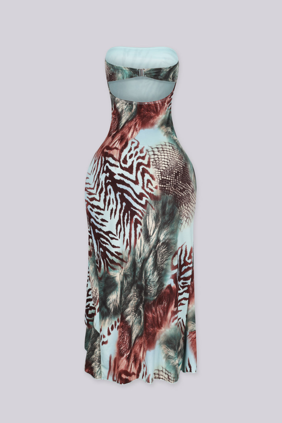 Wild Prowler Tube Midi Dress