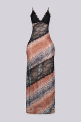 Luxe Night Lace Maxi Dress