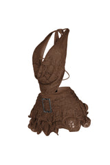 Elowen Lace Halter Top &amp; Skort SET