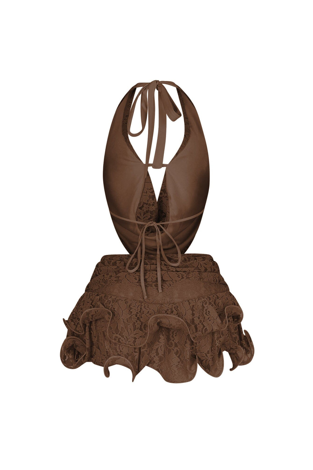 Elowen Lace Halter Top &amp; Skort SET