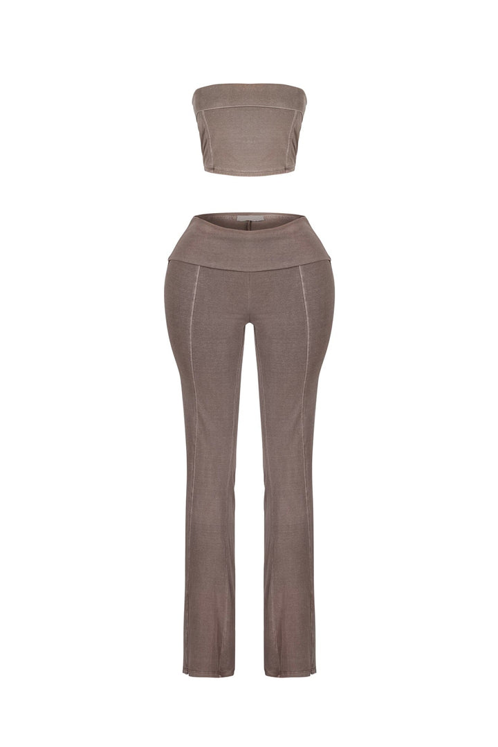 Scobey Mineral Washed Top &amp; Pants SET