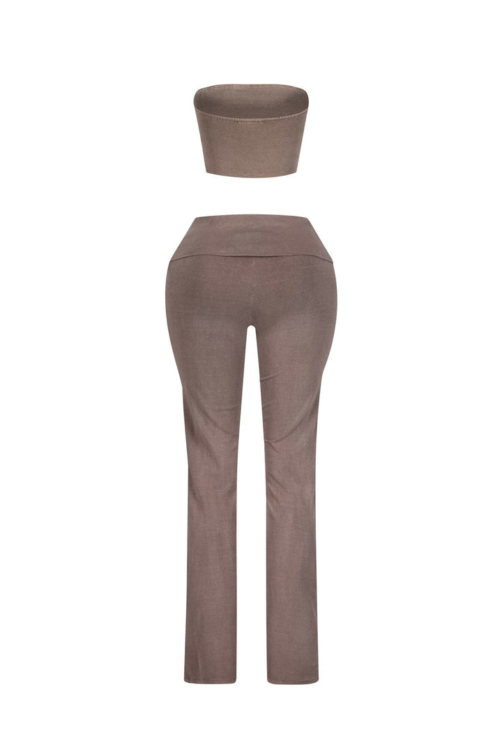 Scobey Mineral Washed Top &amp; Pants SET
