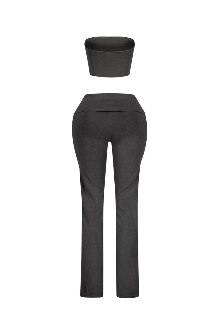 Scobey Mineral Washed Top &amp; Pants SET