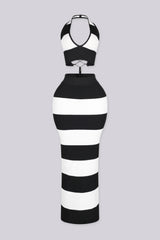 Positano Ribbed Knit Top &amp; Skirt SET