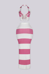 Positano Ribbed Knit Top &amp; Skirt SET