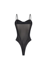 Blackout Kiss Mesh Bodysuit