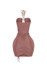 Crush Ring Cutout Mini Dress
