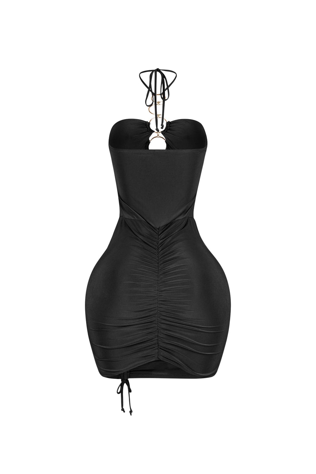 Crush Ring Cutout Mini Dress