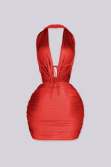 Athens Draped Mini Dress