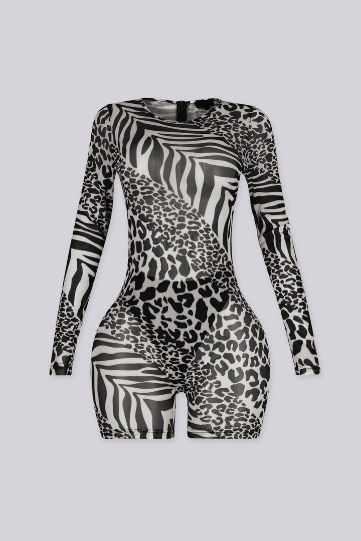 Kalahari Mesh Fitted Romper