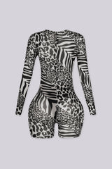 Kalahari Mesh Fitted Romper