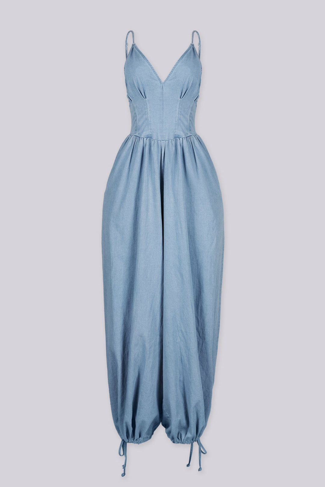 Tulsa Denim Balloon Jumpsuit