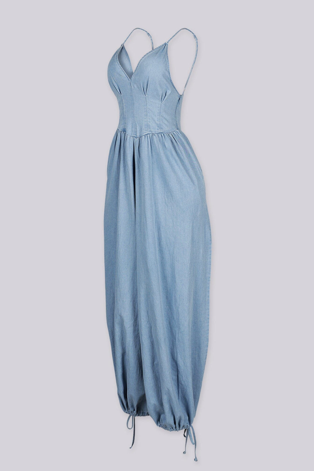 Tulsa Denim Balloon Jumpsuit