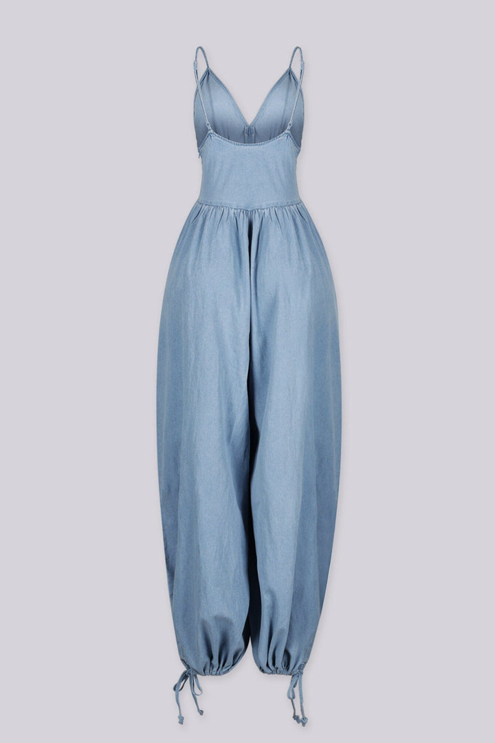 Tulsa Denim Balloon Jumpsuit