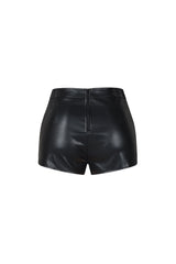 Dayton Faux Leather Shorts