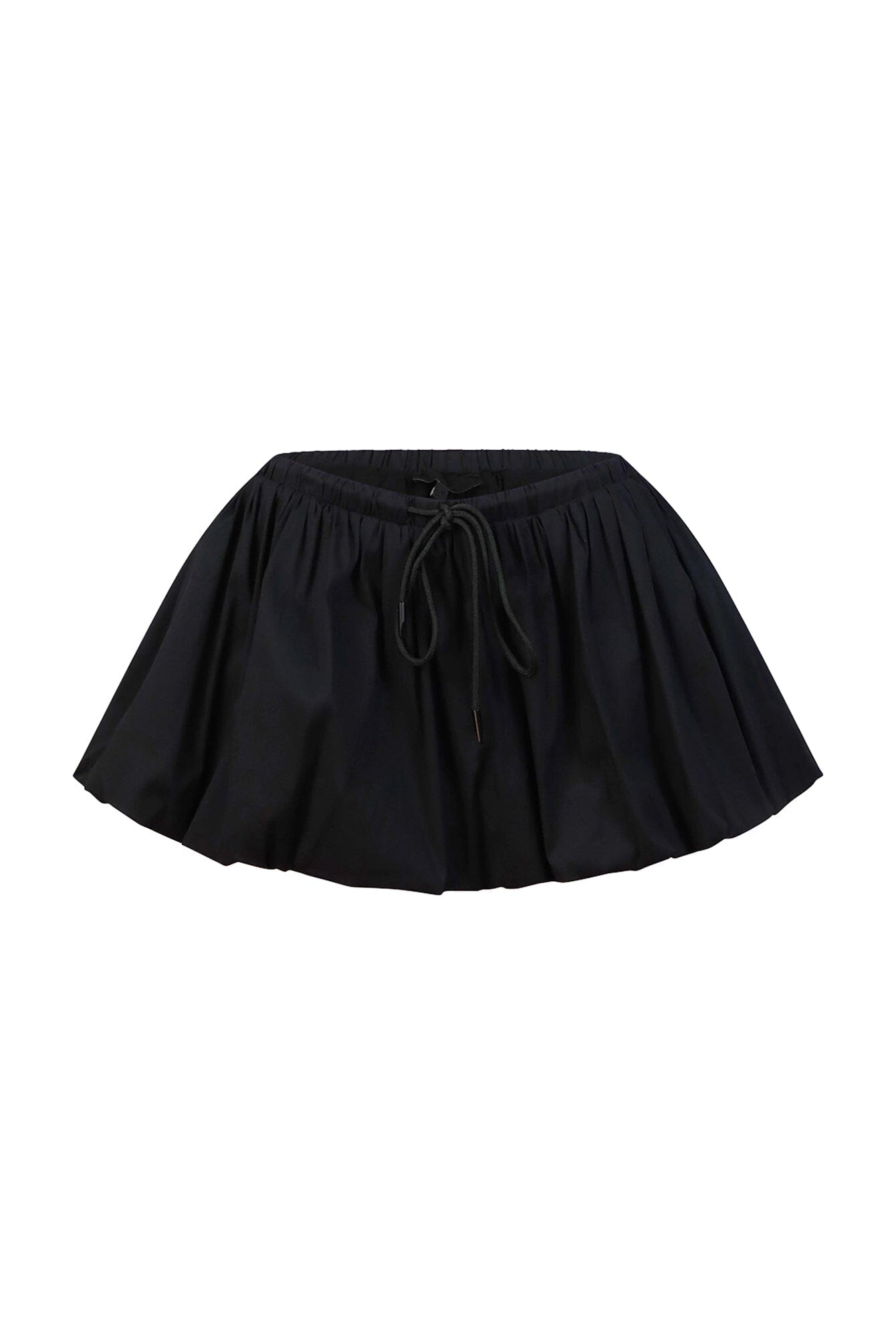 Murphy Bubble Mini Skirt With Drawstring – EDGE