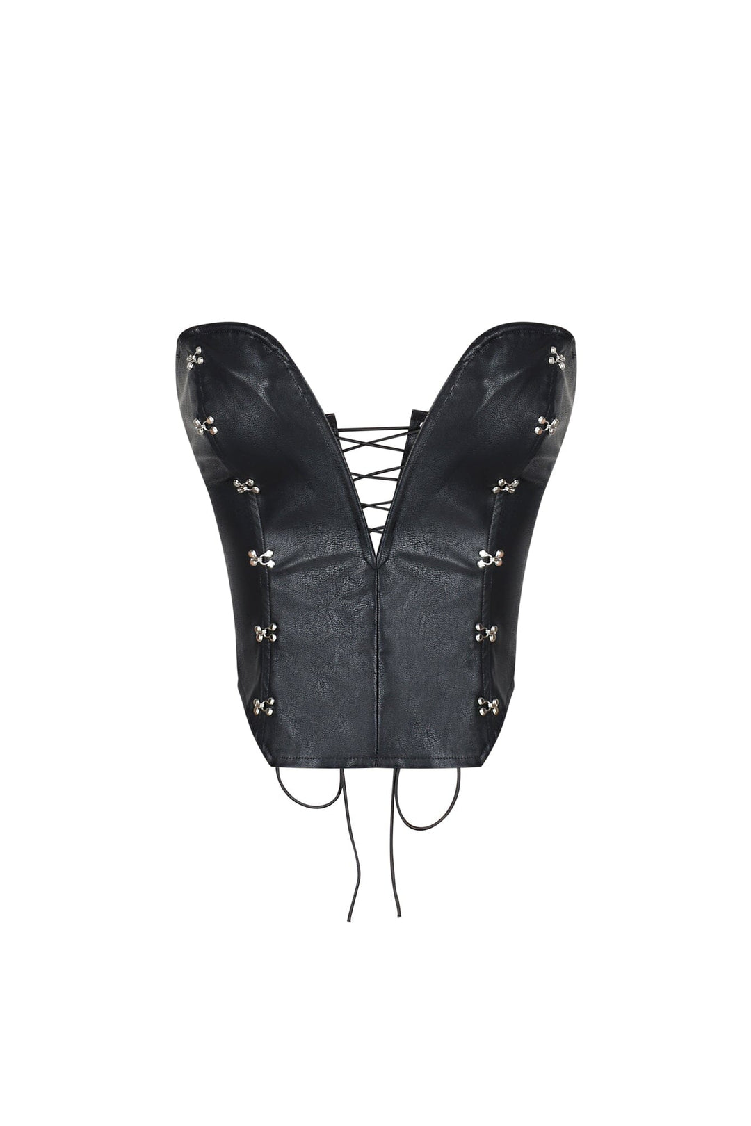 Trigger PU Wired Corset Top