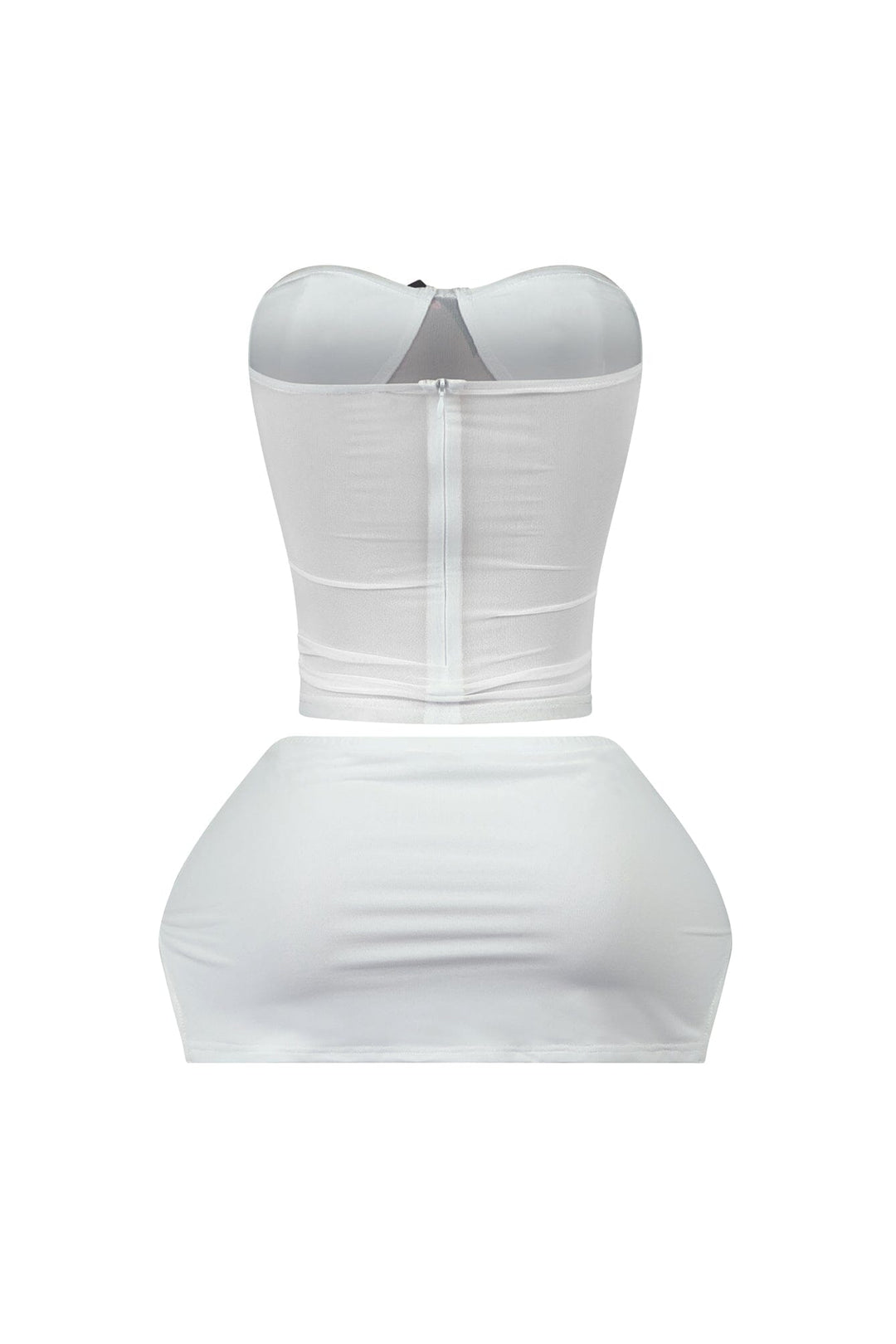 Julian Mesh Corset Top &amp; Skirt SET